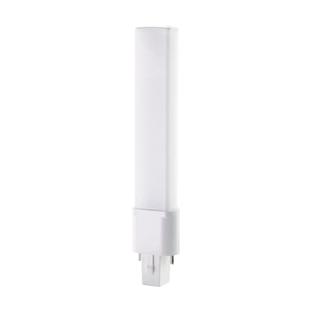 Satco Bulb, LED, 4.5W, PL, 120V-277V, 27K, G23, No S18400